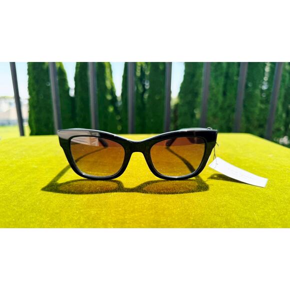 ✨ Kate Spade AIMEE/S Cat-Eye Sunglasses – Black Glitter Grey Lens (NWT) main image 7